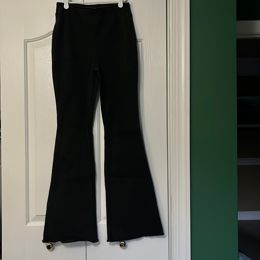 Target high waisted black flare jeggings - size XS